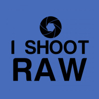 I Shoot Raw Basic Youth T-shirt | Artistshot