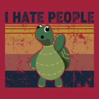 I Hate People Retro Vintage Turtle Basic Youth T-shirt | Artistshot