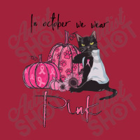 Breast Cancer In October We Wear Pink Cat Basic Youth T-shirt | Artistshot