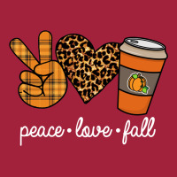 Peace Love Fall For Dark Basic Youth T-shirt | Artistshot