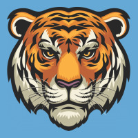 Tiger Head Vector Basic Youth T-shirt | Artistshot