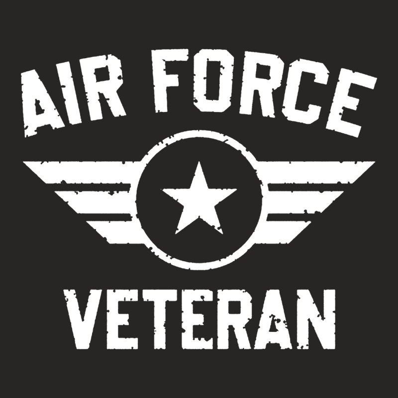 Air Force Veteran Ladies Fitted T-Shirt by ardylanda | Artistshot