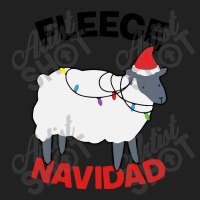 Fleece Navidad   Funny Christmas Sheep Basic T-shirt | Artistshot