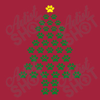 Funny Christmas Tee Paw Print Xmas Basic T-shirt | Artistshot