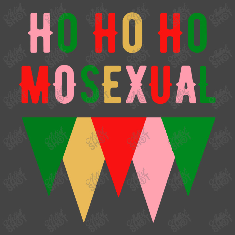 Ho Ho  Christmas Holiday Gay Design Basic T-shirt | Artistshot