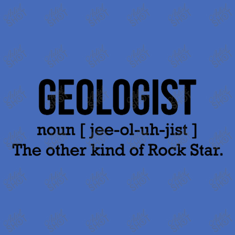 Geologist The Other Kind Of Rock Star Black Basic T-shirt by BLACKSTONE | Artistshot