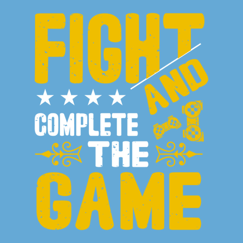 Fight And Complete The Game Basic T-shirt by Pompoyo | Artistshot