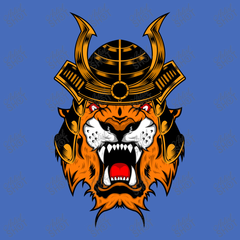 Samurai Tiger Vector Basic T-shirt | Artistshot