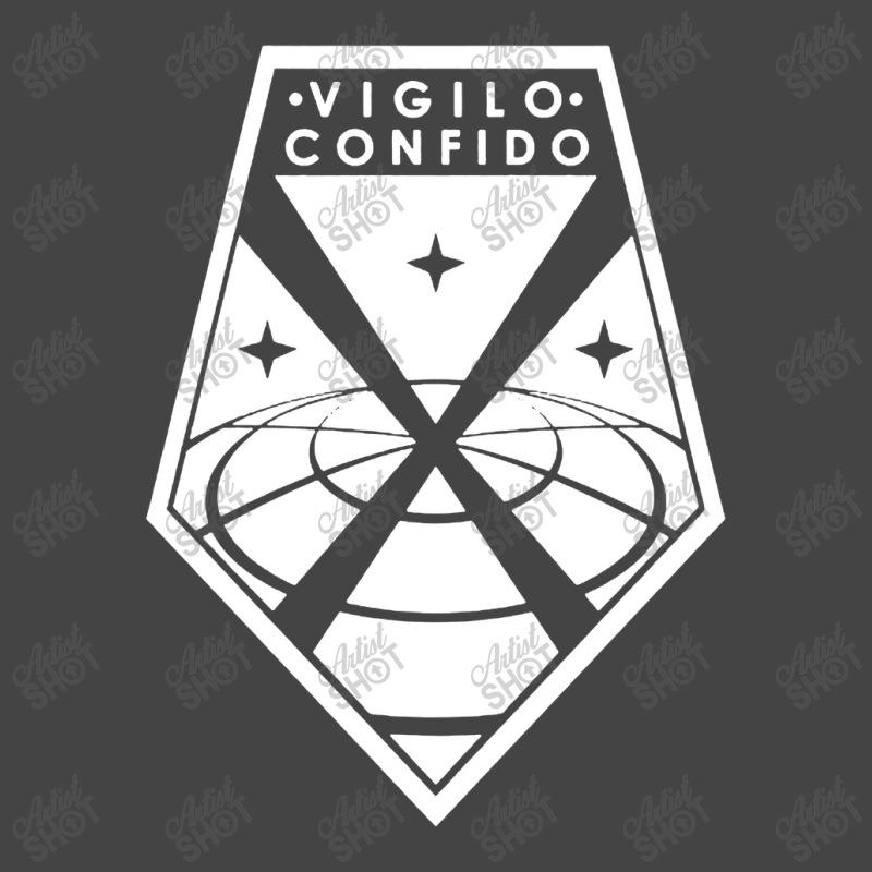 Vigilo Confido Xcom Basic T-shirt by Mito220 | Artistshot