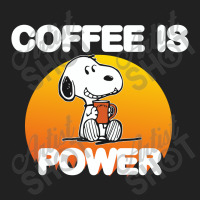 Coffee Is Power Basic T-shirt | Artistshot