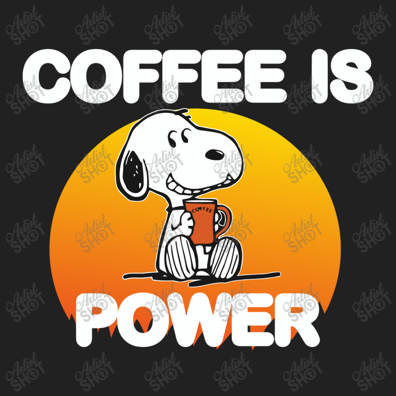 Coffee Is Power Basic T-shirt | Artistshot