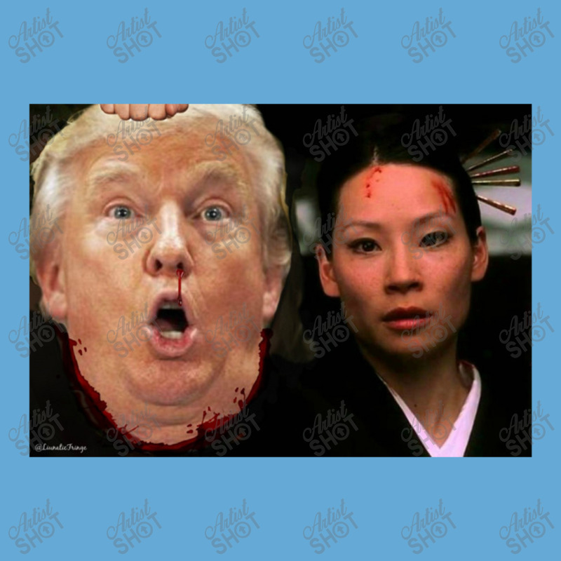 Trump Meets O Ren Ishii   Trump Basic T-shirt | Artistshot