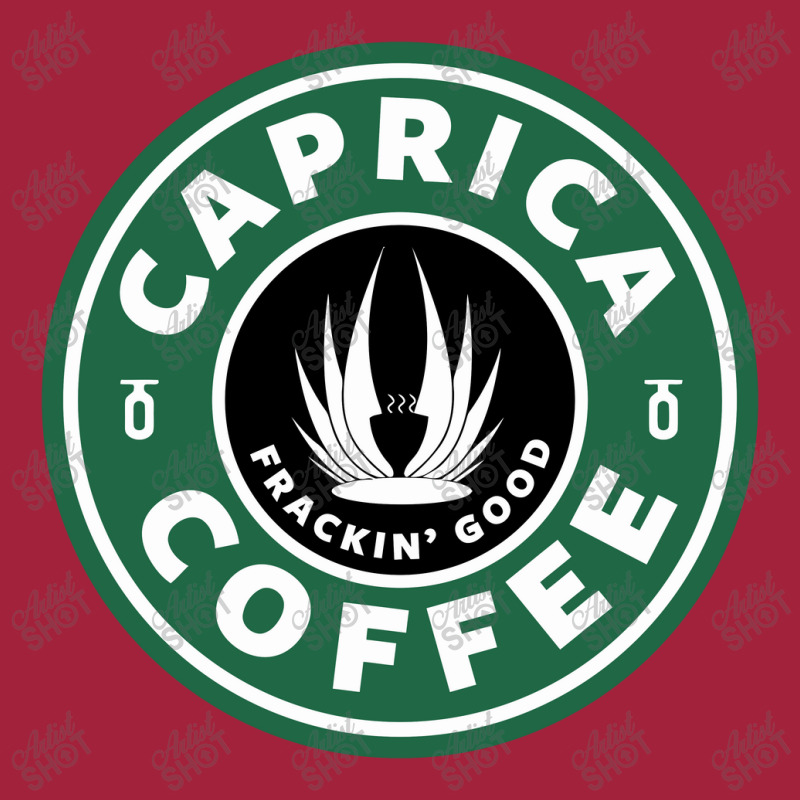 Caprica Coffee Frackin Basic T-shirt | Artistshot