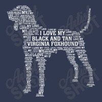 I Love My Black And Tan Virginia Foxhound. Funny Gift Basic T-shirt | Artistshot