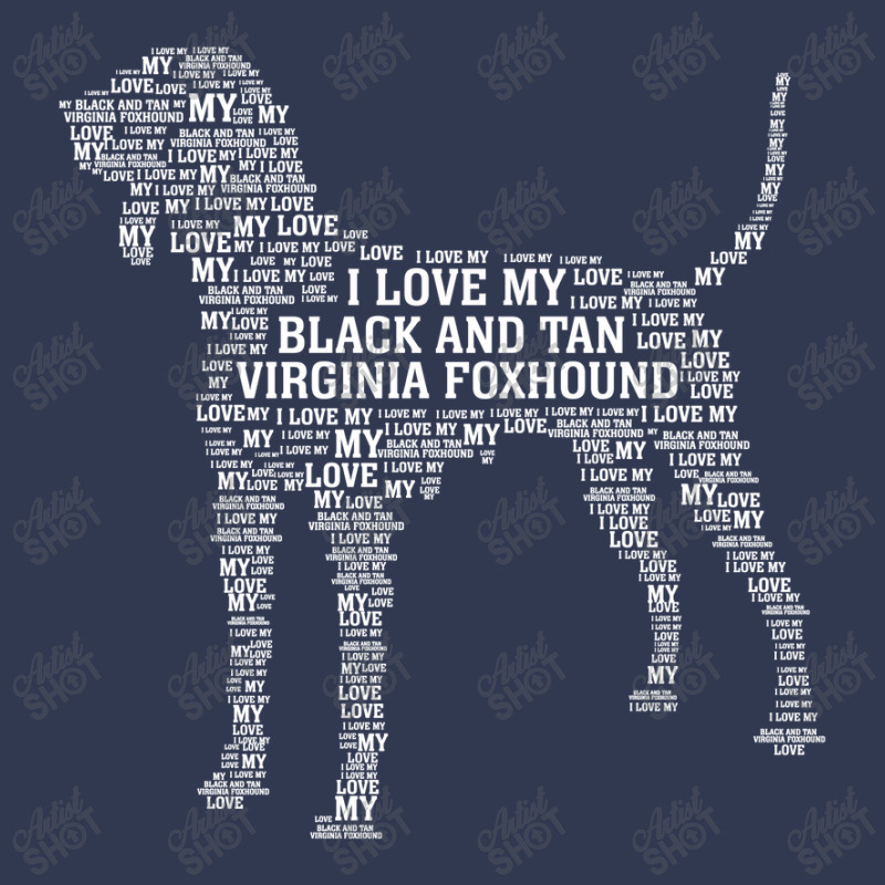 I Love My Black And Tan Virginia Foxhound. Funny Gift Basic T-shirt | Artistshot