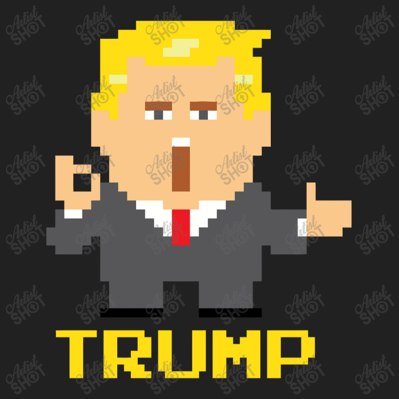 President Trump Pixel Character Basic T-shirt | Artistshot