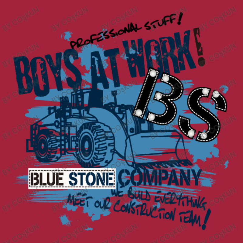 Boys At Work Blue Stone Basic Youth T-shirt by coşkun | Artistshot