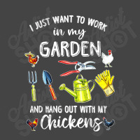 I Just Want To Work In My Garden And Hang Out With My Chickens Basic Youth T-shirt | Artistshot