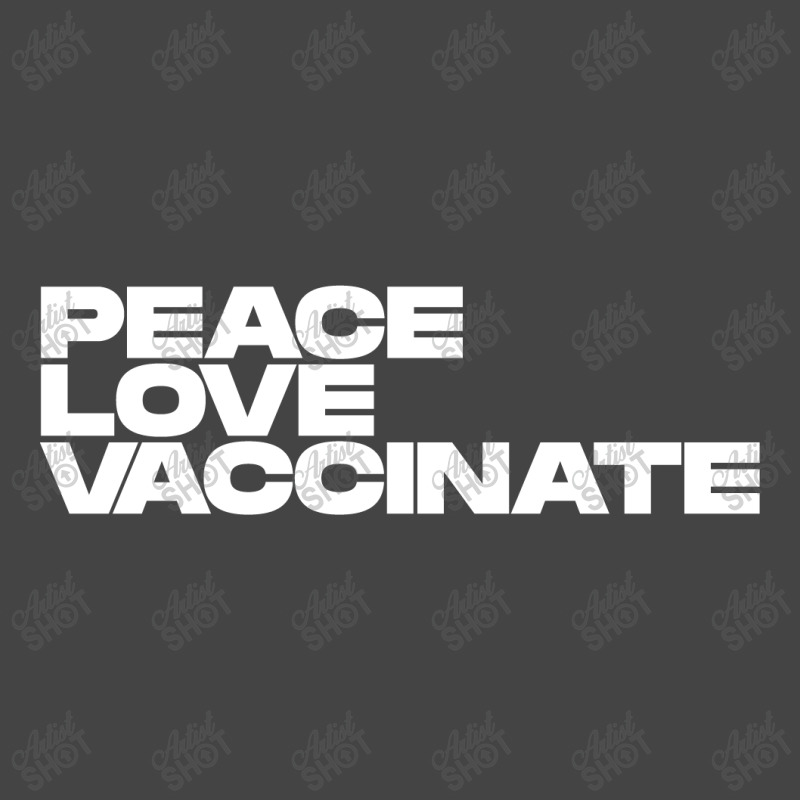 Peace Love Vaccinate Basic Youth T-shirt | Artistshot