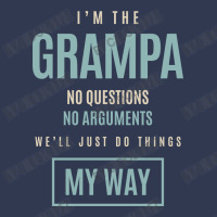 Mens I'm The Grampa No Questions No Arguments We'll Just Do Things My Basic Youth T-shirt | Artistshot