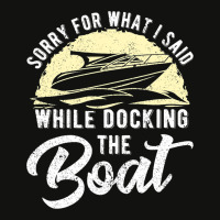 Boat Captain Motorboat Boating Sailing Sailor Boat Scorecard Crop Tee | Artistshot