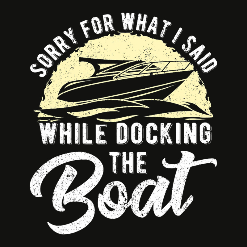 Boat Captain Motorboat Boating Sailing Sailor Boat Scorecard Crop Tee by Vibrantora | Artistshot