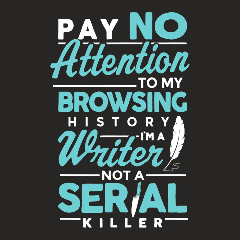 Browsing History Writing Writer Author Ladies Fitted T-Shirt by Vibrantora | Artistshot