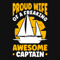 Captains Wife Sailing Boat Boater Sailor Captain 2 Graphic T-shirt | Artistshot