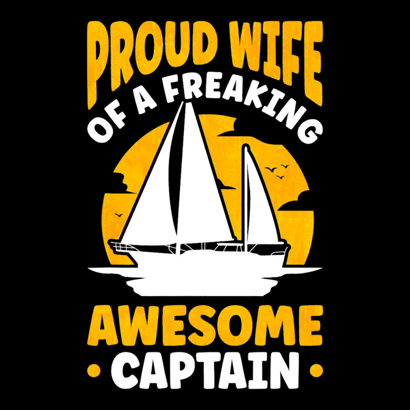 Captains Wife Sailing Boat Boater Sailor Captain 2 Lightweight Hoodie | Artistshot