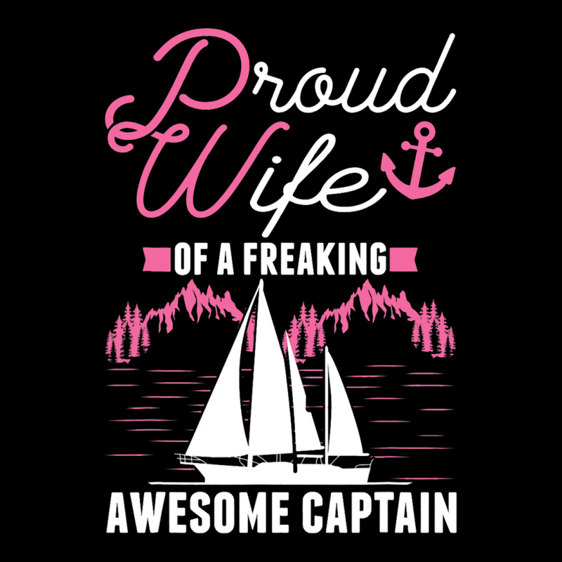 Captains Wife Sailing Boat Boater Sailor Captain Legging by AnamarieStrawn | Artistshot