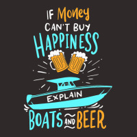 Boating If Money Cant Buy Happiness Explain Boats  Racerback Tank | Artistshot