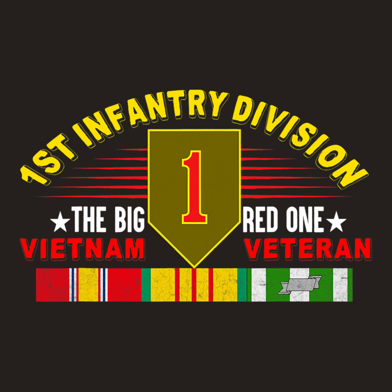 1st Infantry Division Vietnam Veteran Shirts The B Tank Top | Artistshot