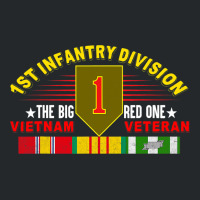 1st Infantry Division Vietnam Veteran Shirts The B Crewneck Sweatshirt | Artistshot