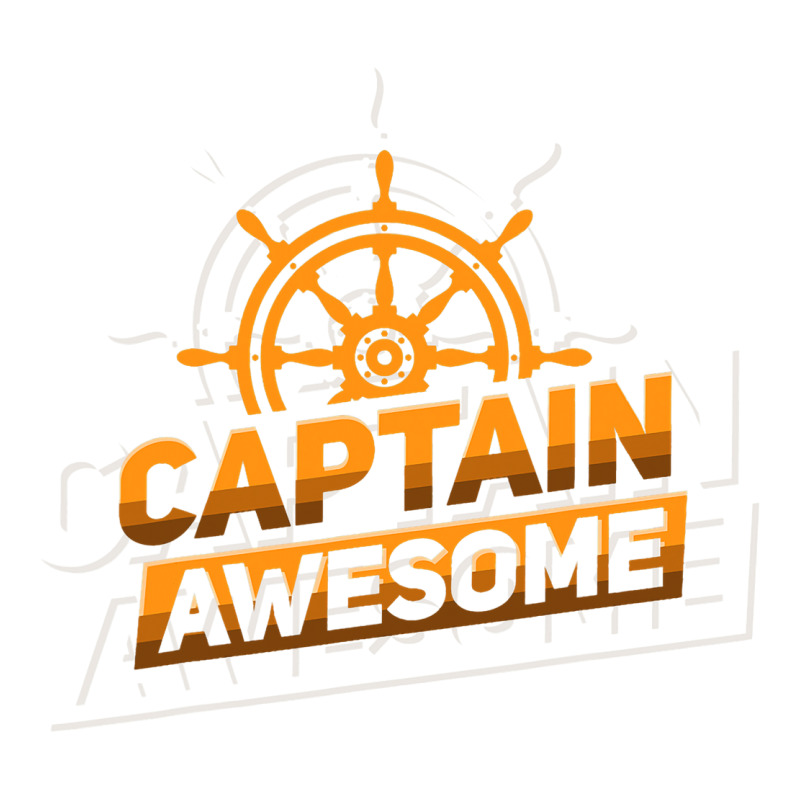 Captain Awesome Anchor Sailing Sailor Sail Sticker | Artistshot