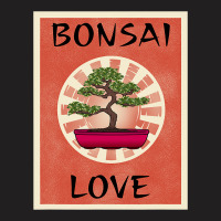 Bonsai Love Miniature Tree Plant Gardening Lover M T-shirt | Artistshot