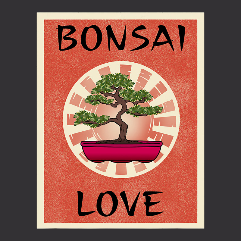 Bonsai Love Miniature Tree Plant Gardening Lover M Vintage Short | Artistshot