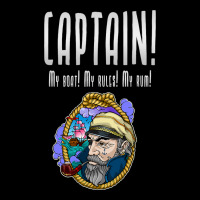 Captain Boat Sailor Seafaring Funny Captain Adjustable Cap | Artistshot