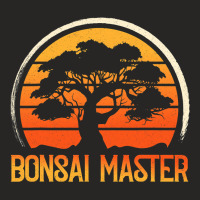 Bonsai Master Funny Miniature Japanese Bonsai Tree Ladies Fitted T-shirt | Artistshot