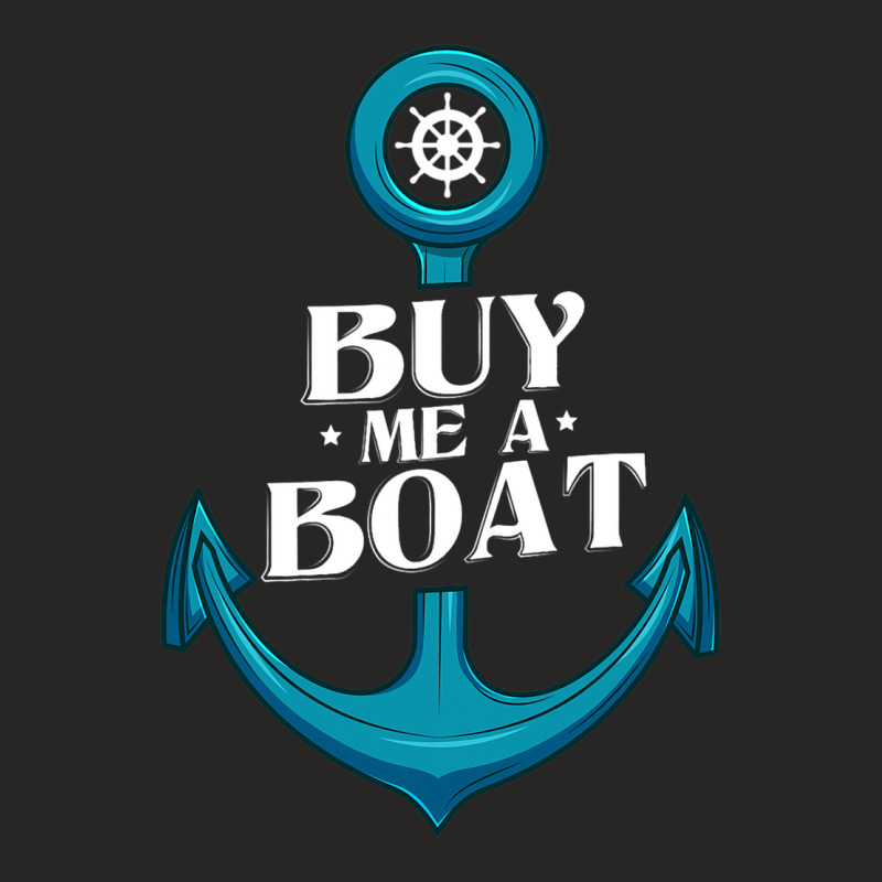 Buy Me A Boat Ladies Fitted T-Shirt by SiddharthaGish | Artistshot