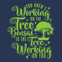 Arent Working On Tree Bonsai Treeworking On You Ladies Denim Jacket | Artistshot