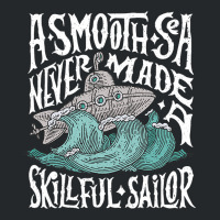 A Smooth Sea Never Made A Skillful Sailor Vintage  Crewneck Sweatshirt | Artistshot