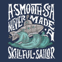 A Smooth Sea Never Made A Skillful Sailor Vintage  Men Denim Jacket | Artistshot