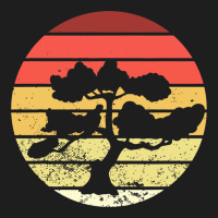 Beach Bonsai Tree Sun Retro Vintage Apparel Classic T-shirt | Artistshot