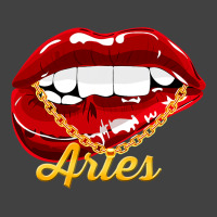 Aries Girl Juicy Lips Gold Chain Astrology Zodiac  Vintage T-shirt | Artistshot