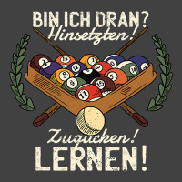 Bin Ich Dran Sitten Zugucken Learn Billiards Snook Vintage T-shirt | Artistshot