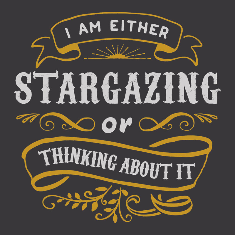 Astronomy T Shirt Either Stargazing Or Thinking Ab Ladies Curvy T-Shirt by NouraMetcalf | Artistshot