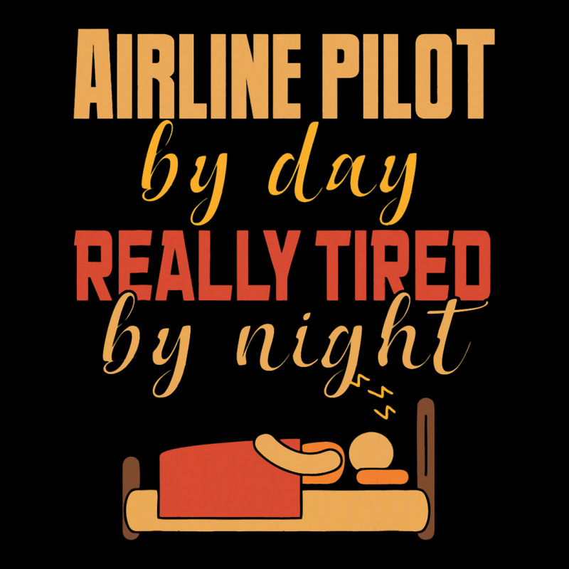 Airline Pilot By Day Really Tired By Night Pocket T-shirt | Artistshot