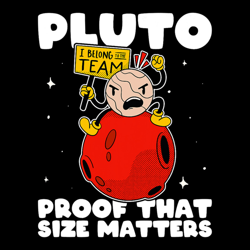 Amateur Astronomy Pluto Proof That Size Matters So Zipper Hoodie by Happinessit | Artistshot