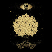 All Seeing Eye Third Eye Tree Tarot Mystic Pagan W Adjustable Cap | Artistshot