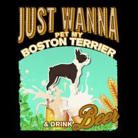 Boston Terrier T  Shirt Dog Owner, Just Wanna Pet My Boston Terrier & Pocket T-shirt | Artistshot